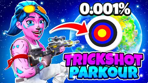 EPIC TRICK SHOT PARKOUR 🎯 EASY