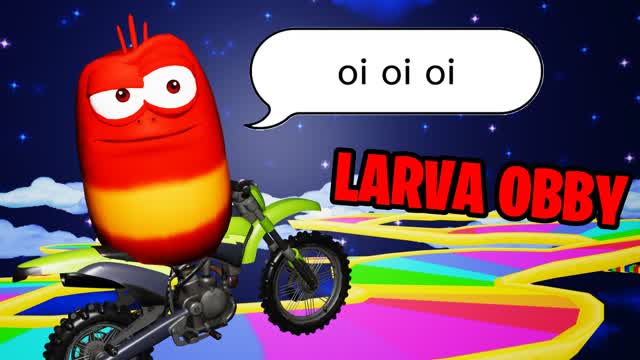 OI OI OI RED LARVA BIKE OBBY đŽ+ MusicđŽ