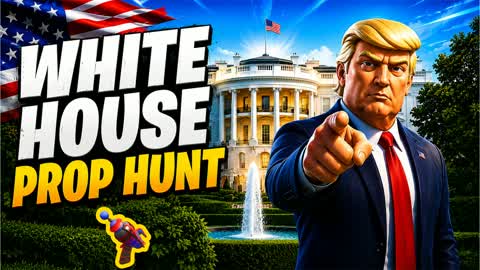 WHITE HOUSE PROP HUNT 🏛️ HIDE AND SEEK