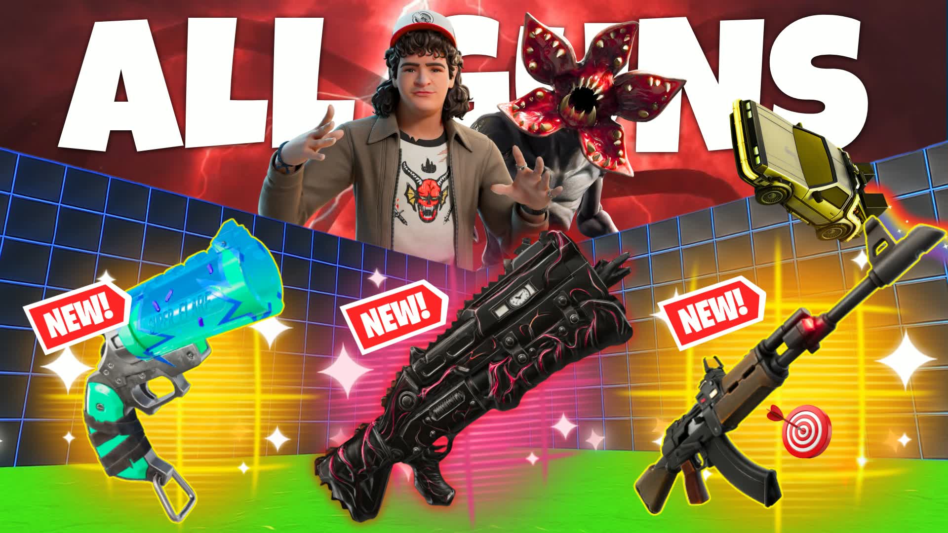 AMAZY 1V1 FFA - ALL GUNS & RIDES🎯闘技場