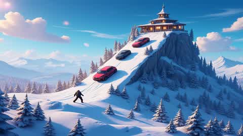🚗MEGA RAMP SURVIVAL! CHRISTMAS EDITION!