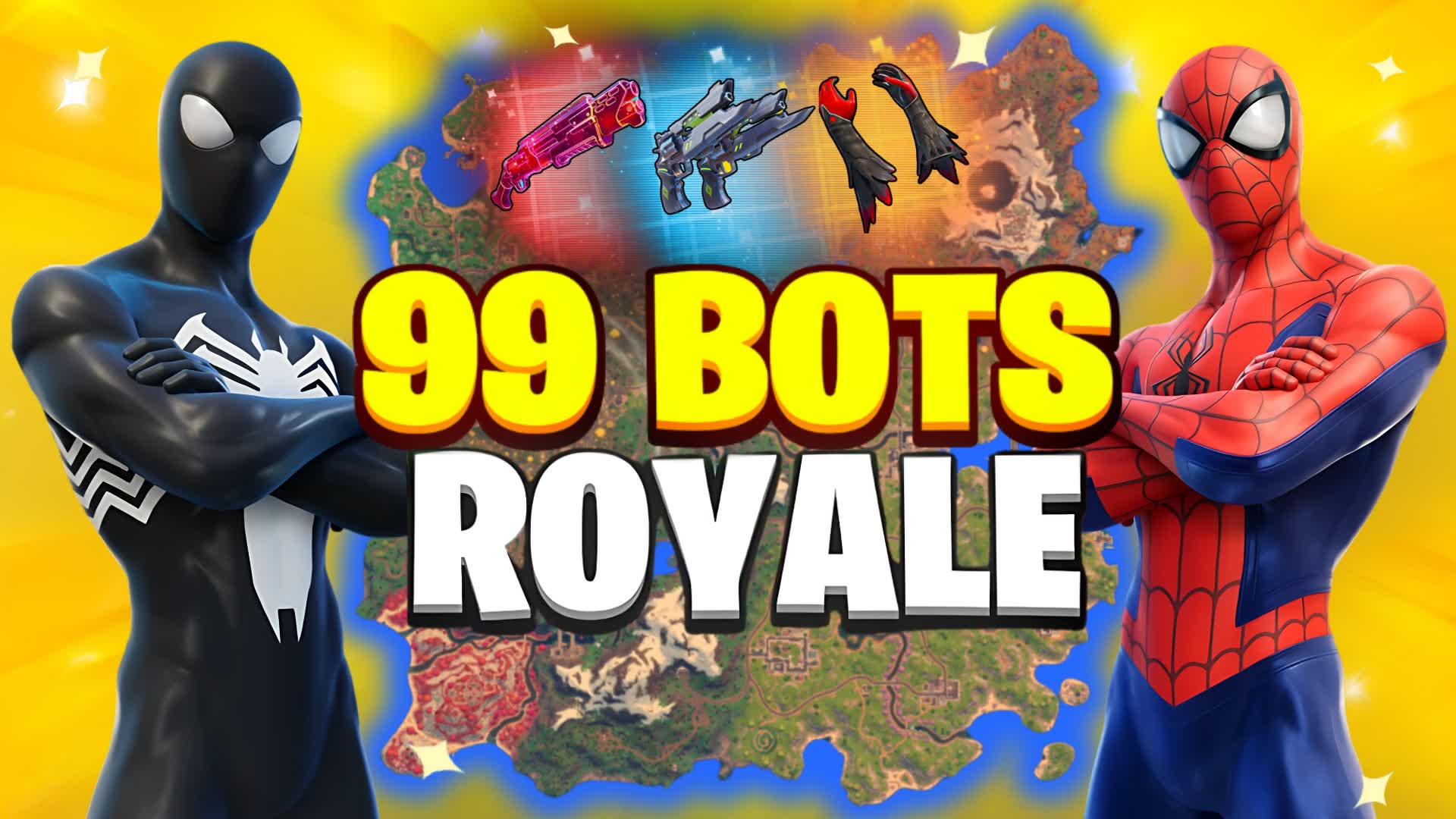 99 BOTS⭐ROYALE⭐ ALLGUNS (CARS)⭐