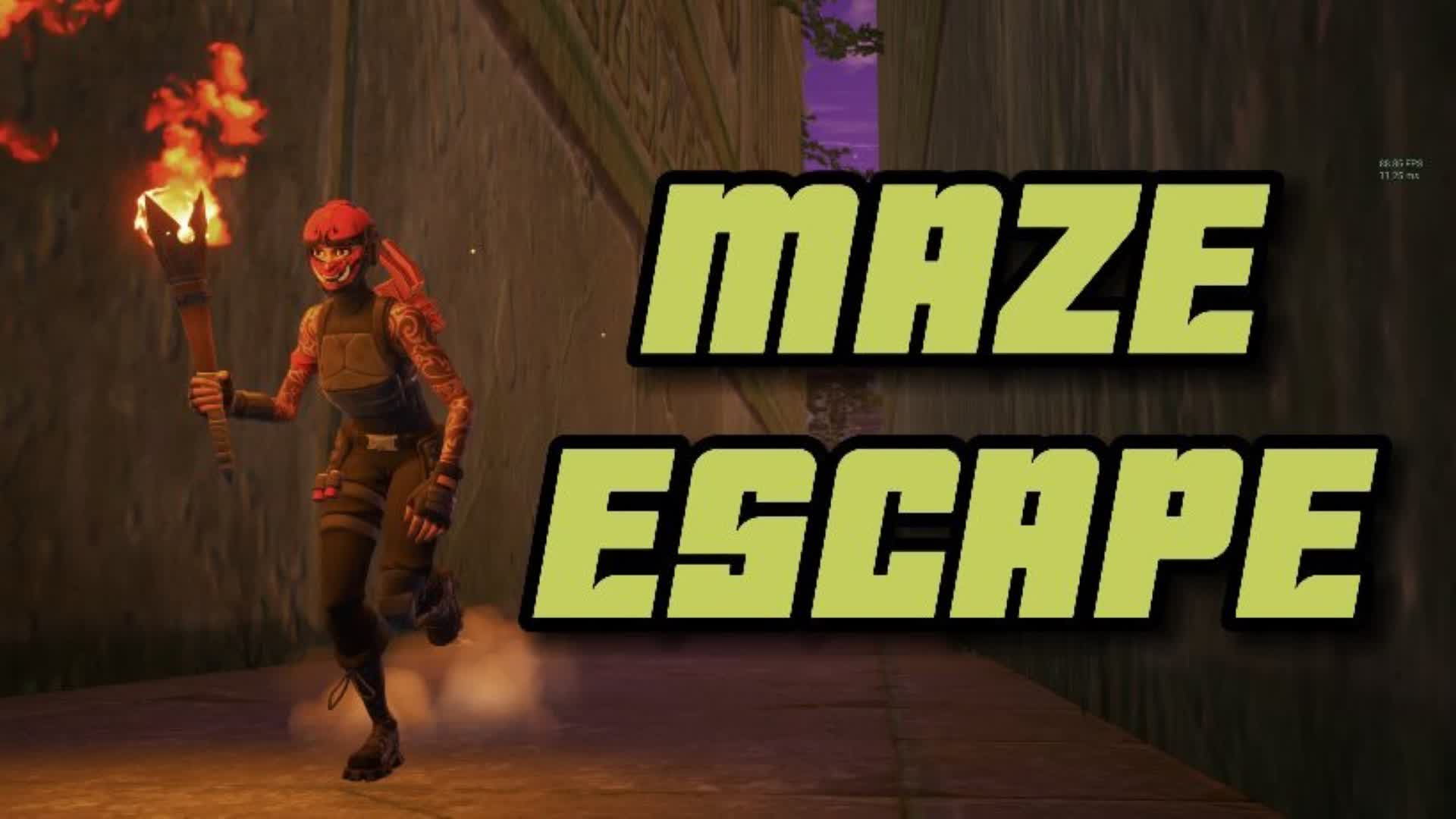 Maze Escape🏃‍♂️ 427277828270 by leojs Fortnite Creative Map Code