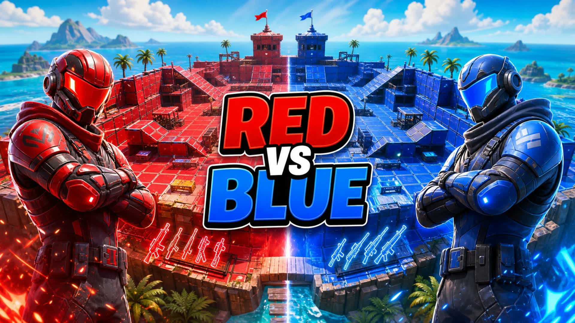 RED vs BLUE BM RV HUG