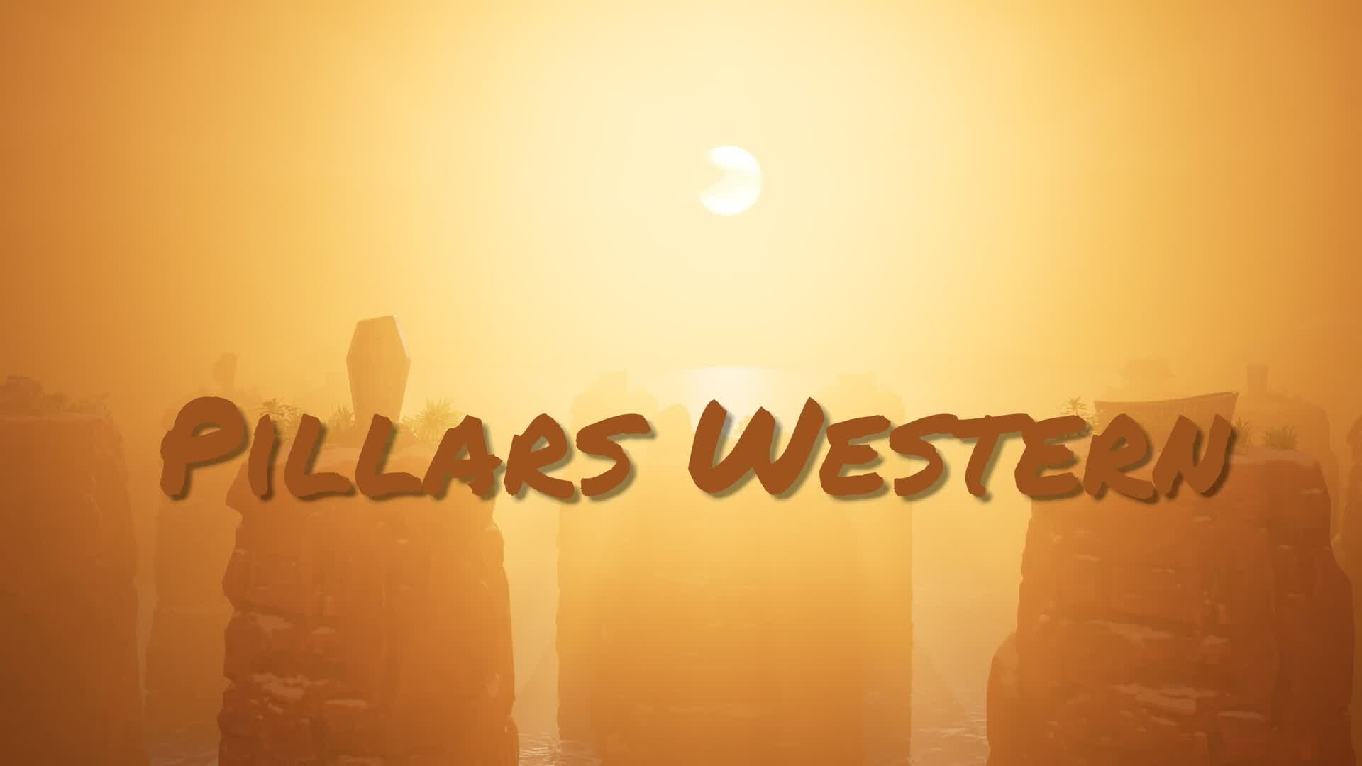 Pillars Western — Fortnite island 4408-5340-8623 by Leythos.