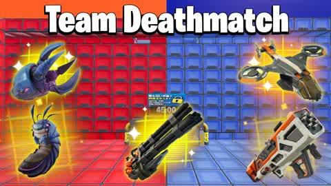 🔥 Fierce battles! team deathmatch red vs blue 🔴🔵