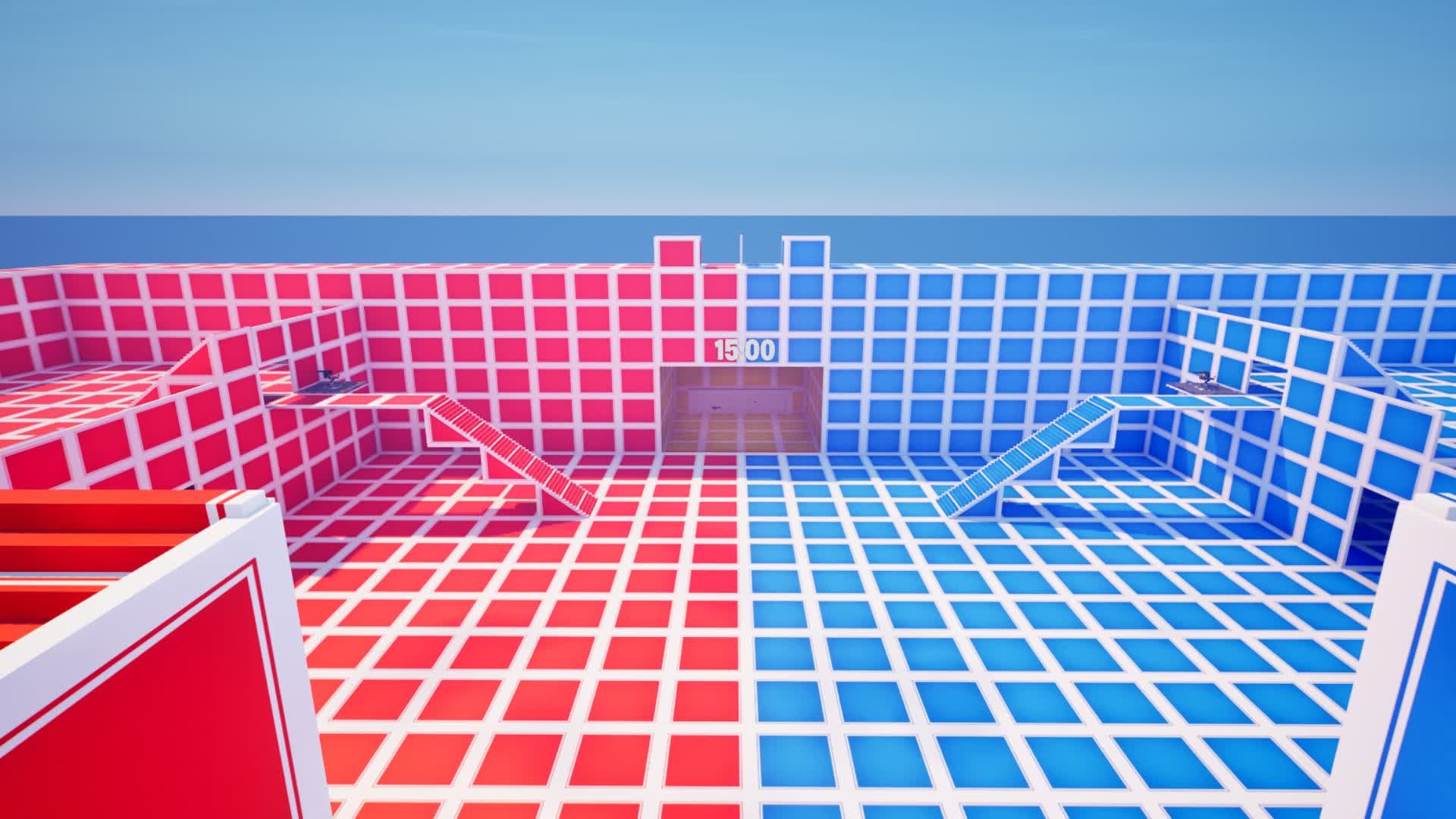 メガ ブルー VS レッド