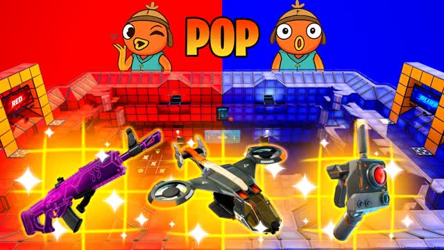 Red vs Blue POP POP 🔴🆚🔵