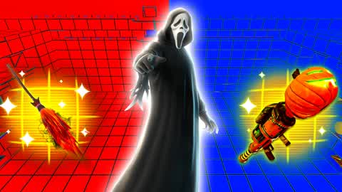 RED VS BLUE 🔴🔵GHOST FACE WAWA