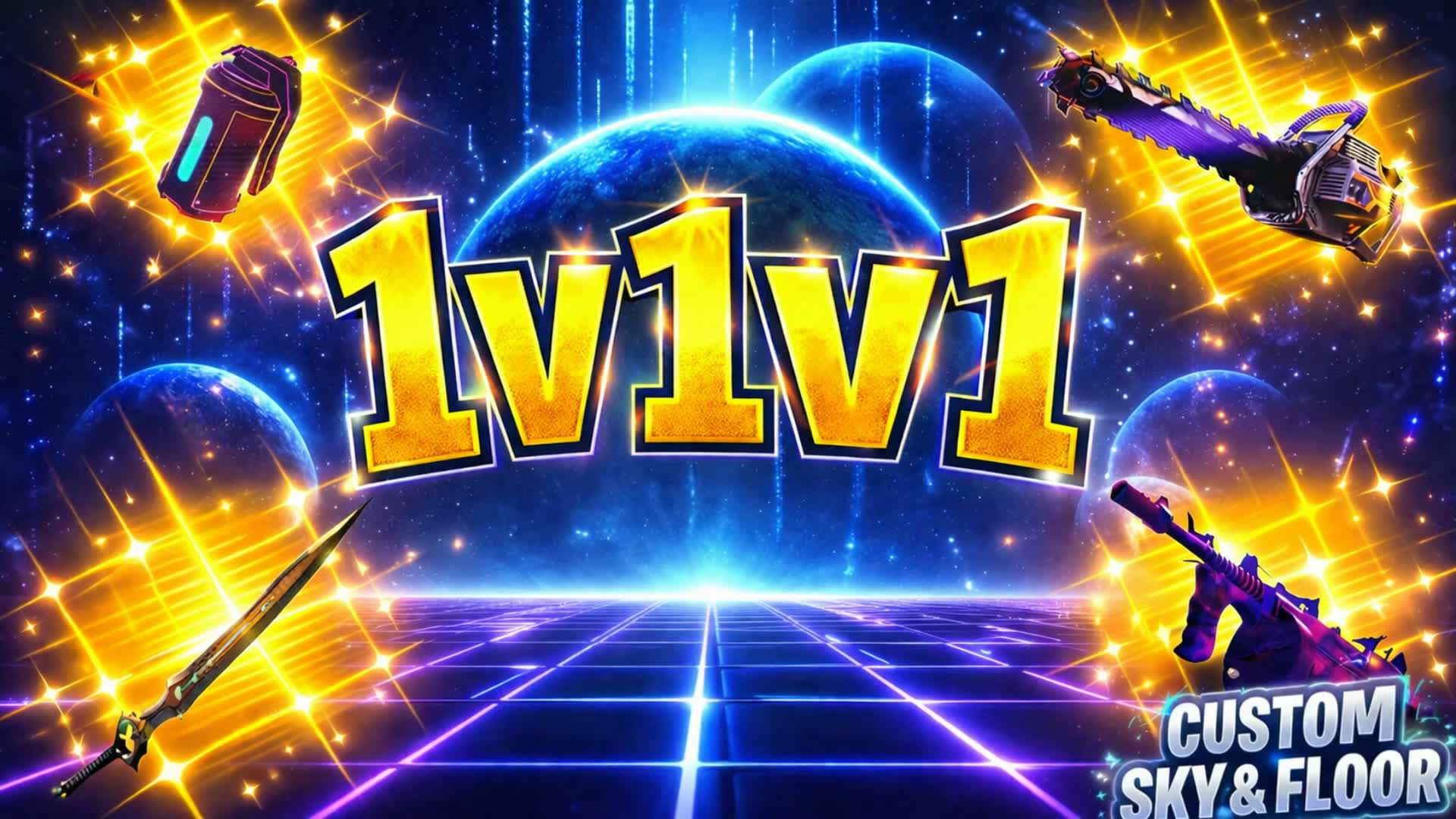 1v1v1 カスタマイズ可能なアリーナ