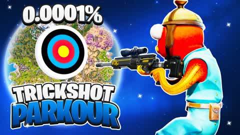 MEGA TRICKSHOT PARKOUR🎯60+ LEVELS