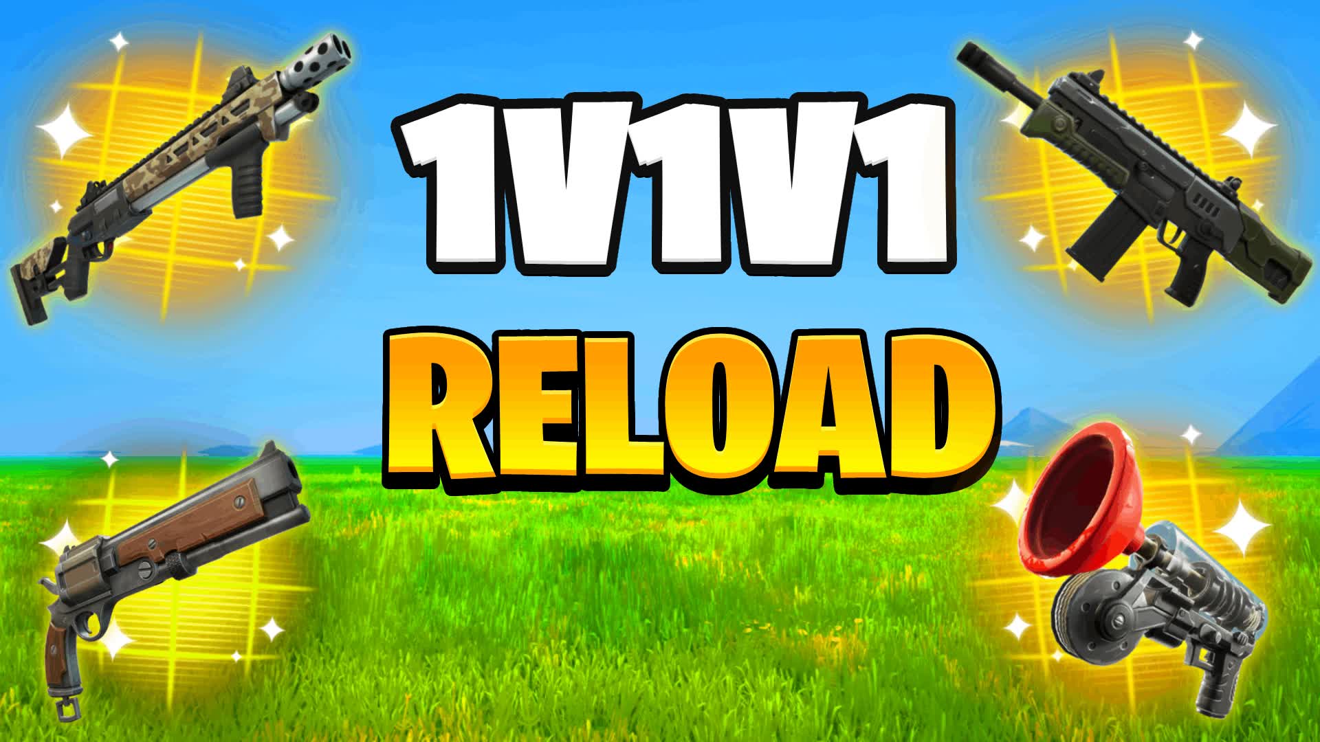 1v1v1 Reload Realistic PVP 1v1v1v1 Hero