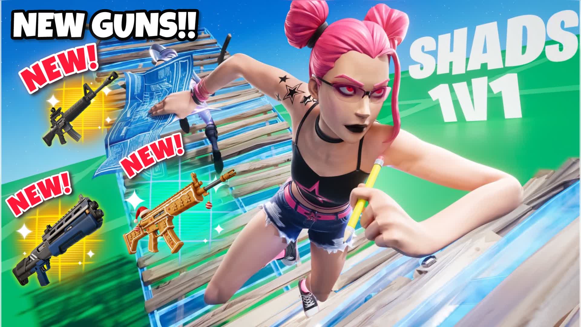 SHAD'S 1V1 BUILD FIGHTS (200 PUMP)