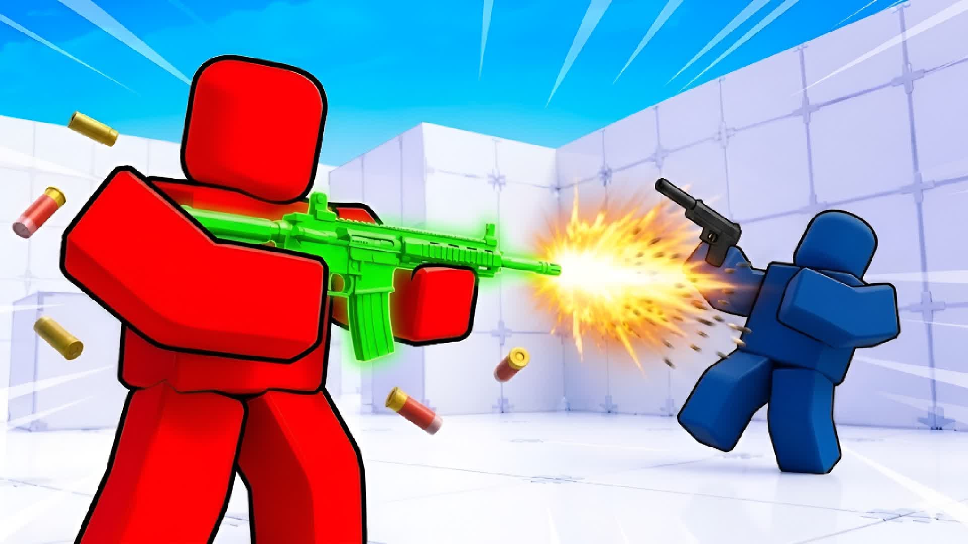 COSMIC RED VS BLUE 🔴🔵 EVERY GUNS 🎯