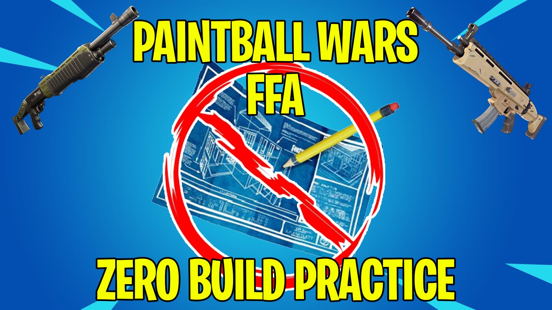 🆕🔥Paintball Wars🎨🔫 188176273647 by pheon Fortnite Creative Map Code