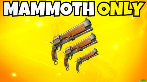 🎯Mammoth Pistol Only! Zero Gravity!🎯