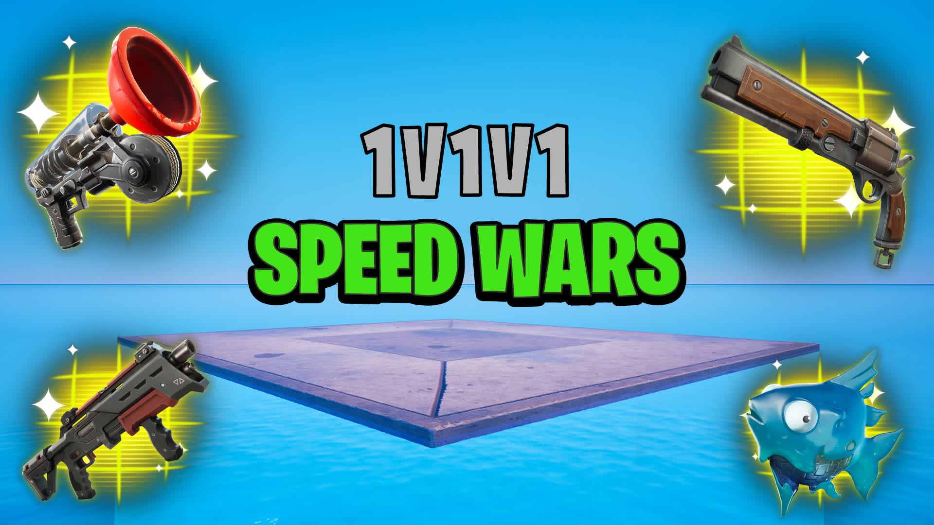 1V1V1 SPEED WARS REALISTICS FFA PILLARS