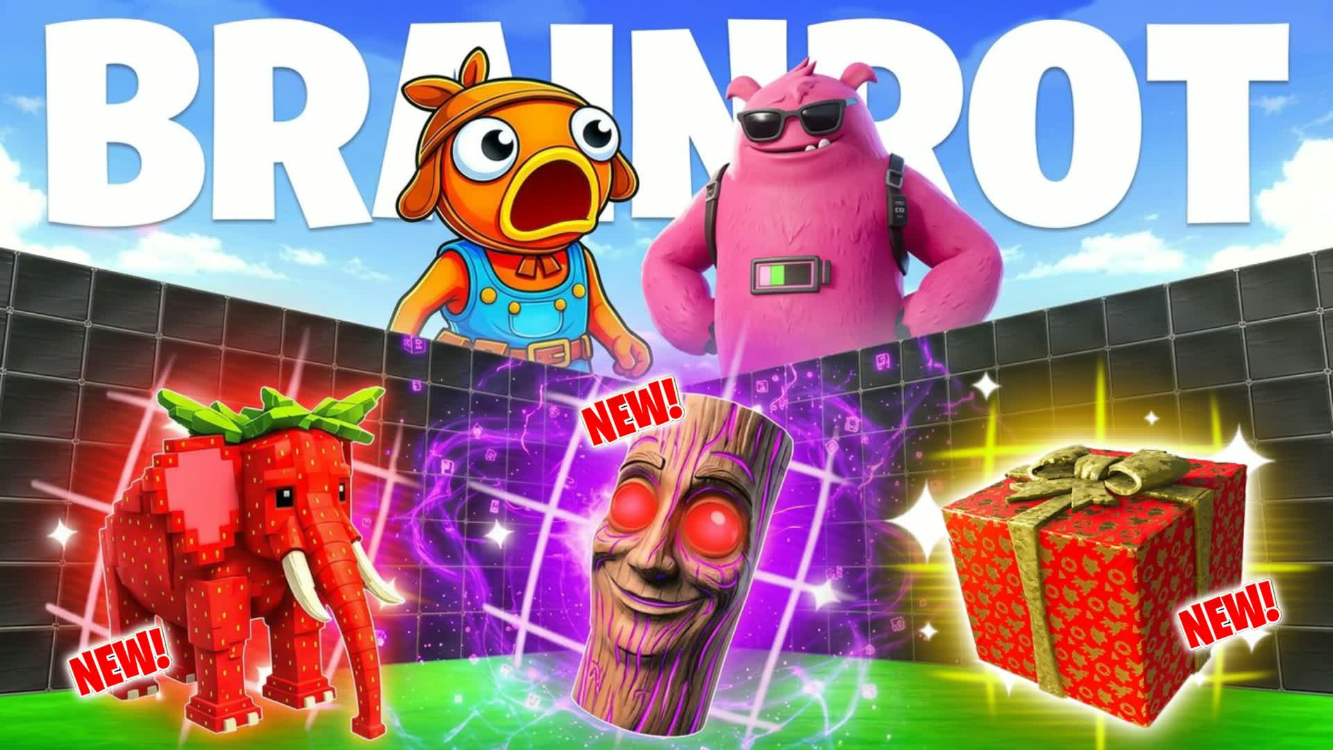 ブレインロット 67 1V1 - 全銃＆ビークル