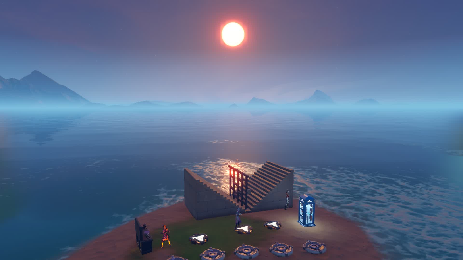 Tix's Sunset 1v1 Map