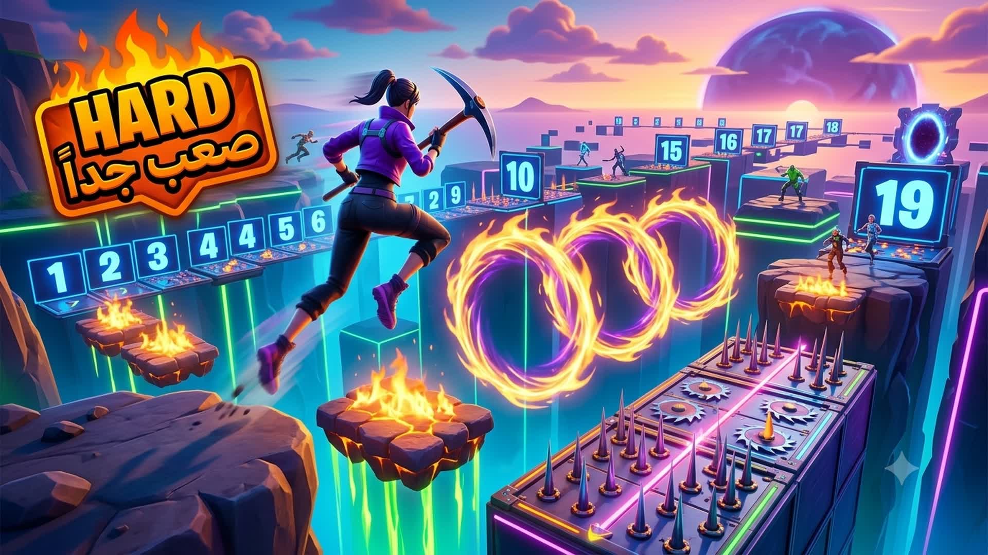 MAP PARKOUR — Fortnite island 8554-5446-4765 by KaEL 911