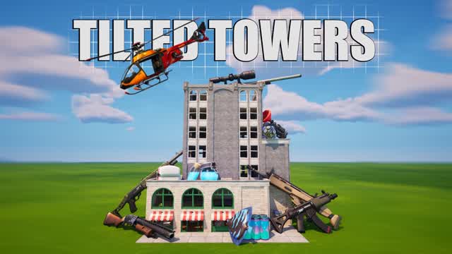 🎯TILTED TOWERS WITH EVERY GUN🎯