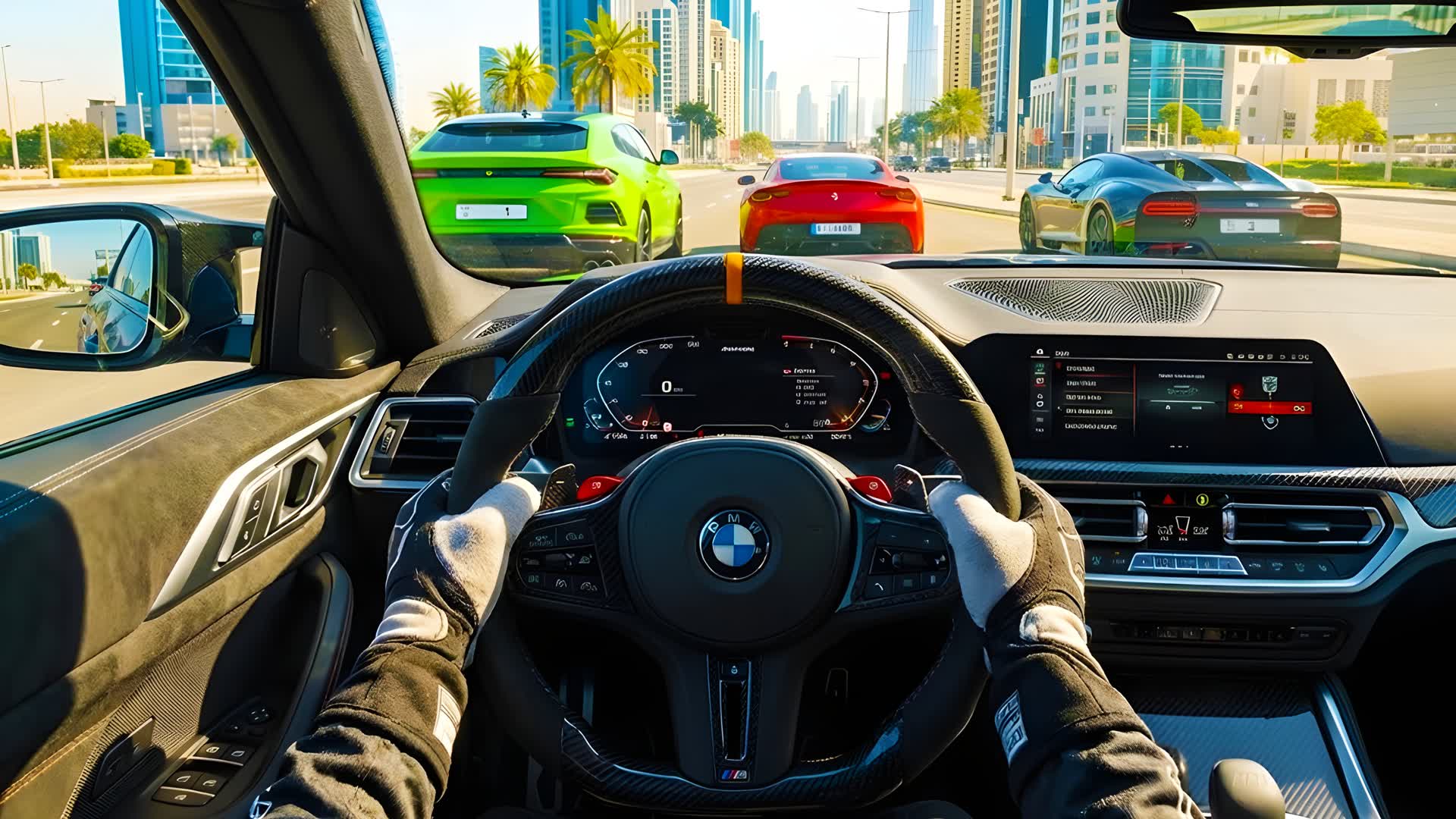 POV YOU DRIVE IN AUTOBAHN