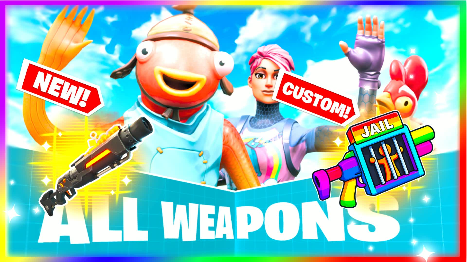 😎SUPER FUN ALL WEAPONS😎
