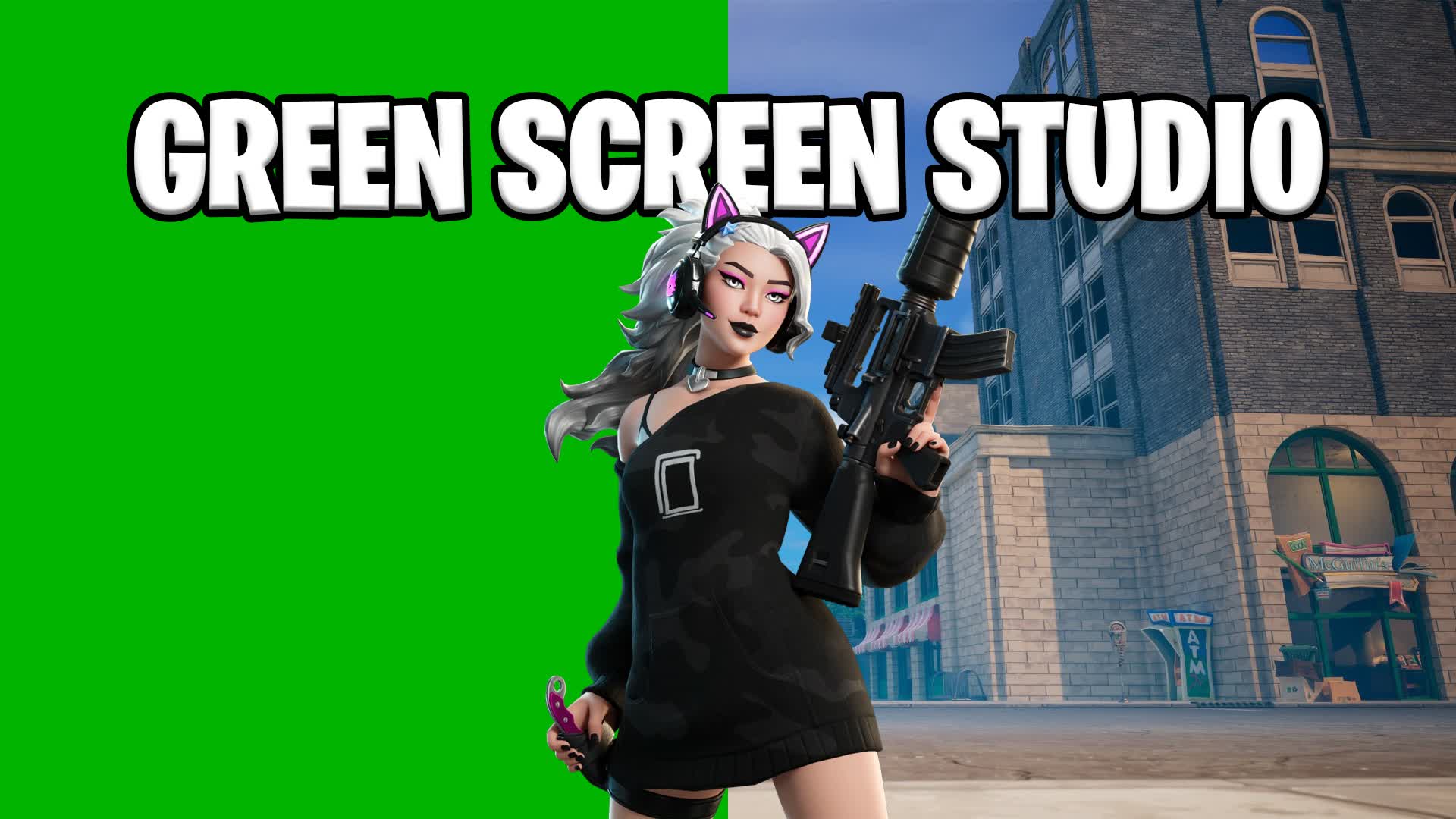 🟢🔵 GREEN SCREEN STUDIO 🎬