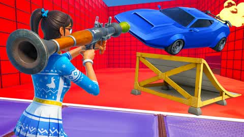 ROCKET VS CARS - RED VS BLUE
