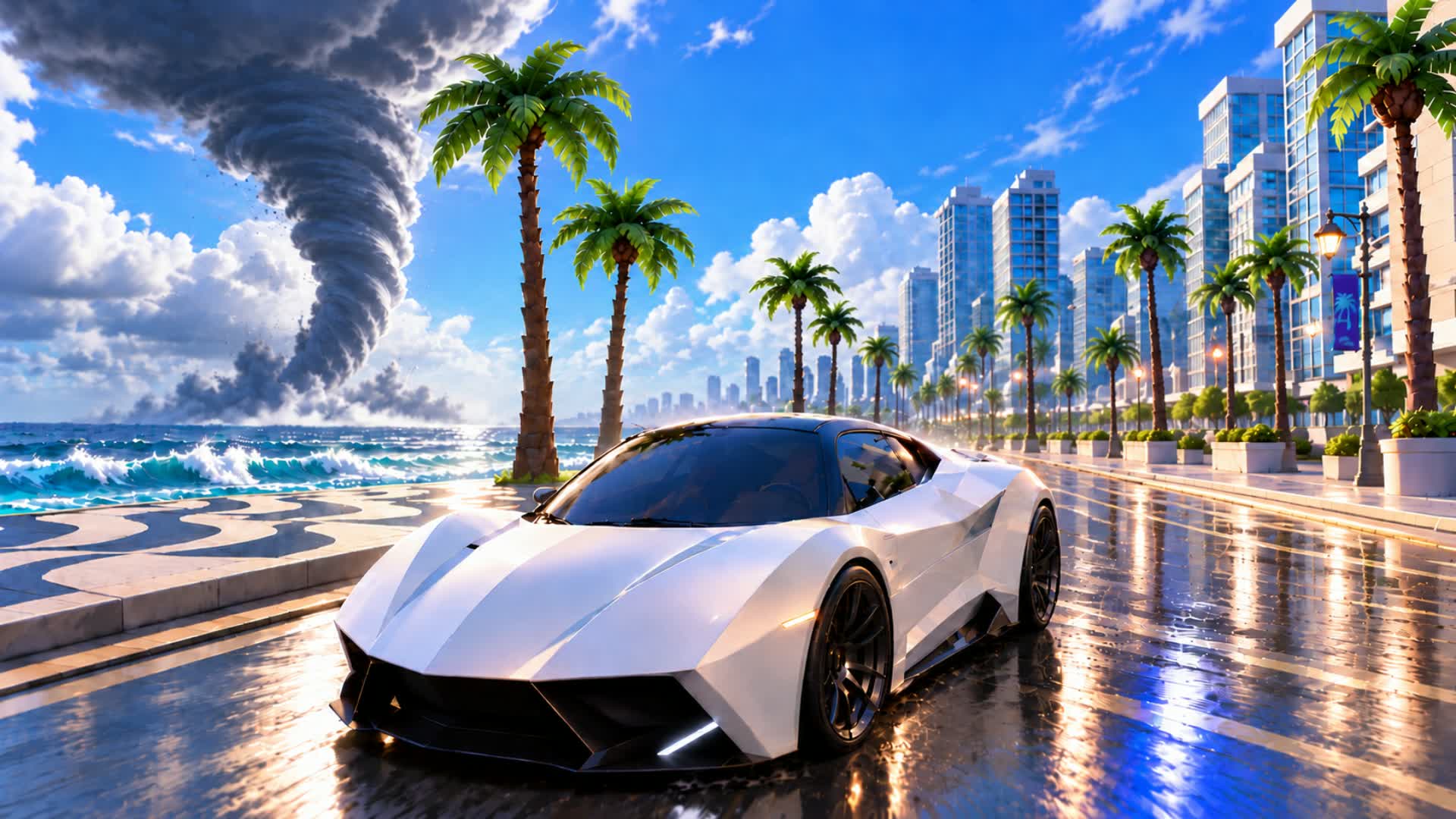 🌄 シティ - 道路ドライブ 🏙️