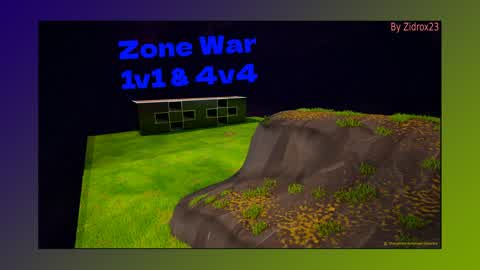 ZoneWar 1v1 & 4&4 | By Zidrox23