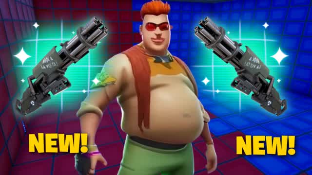 ⭐ MINIGUN ONLY FFA ⭐  (40 PLAYERS) 🔵
