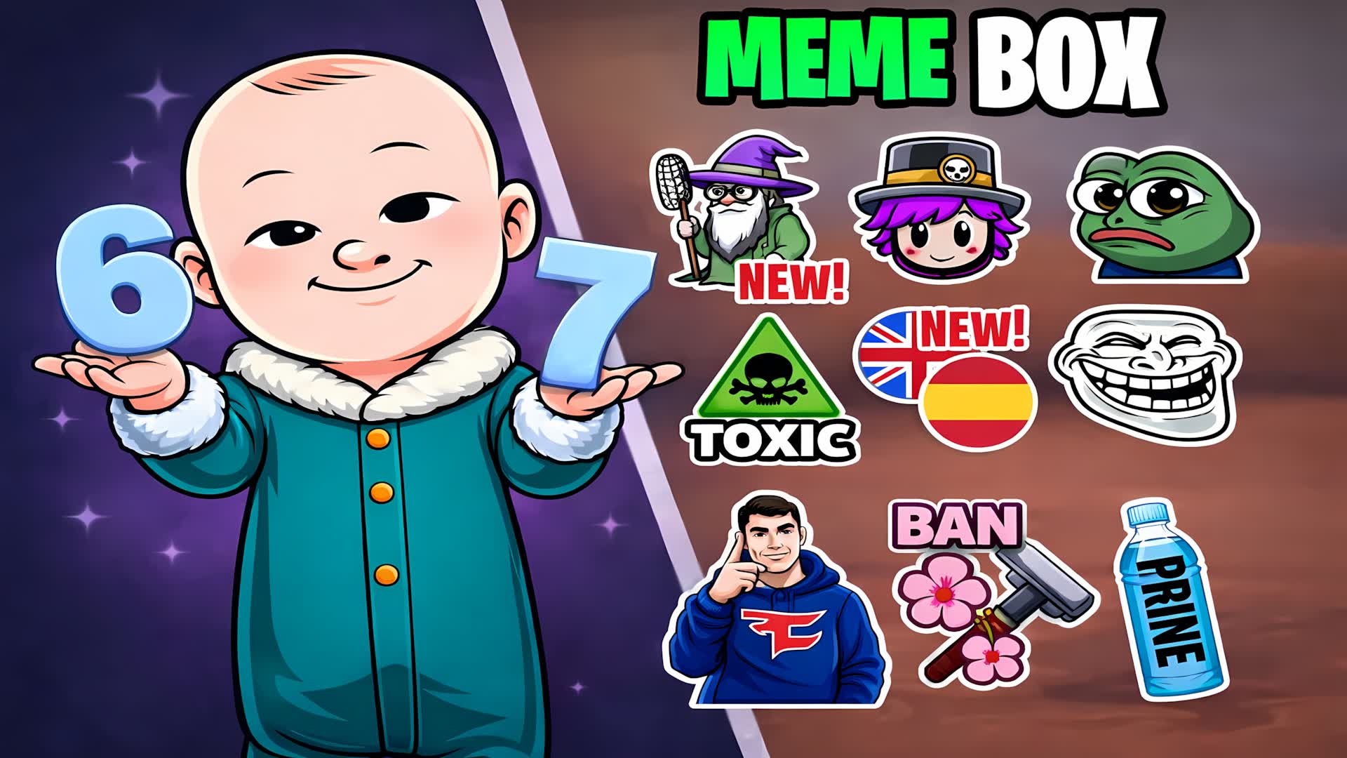 🧠 BRAINROT BOXFIGHTS CRAZY MEMES