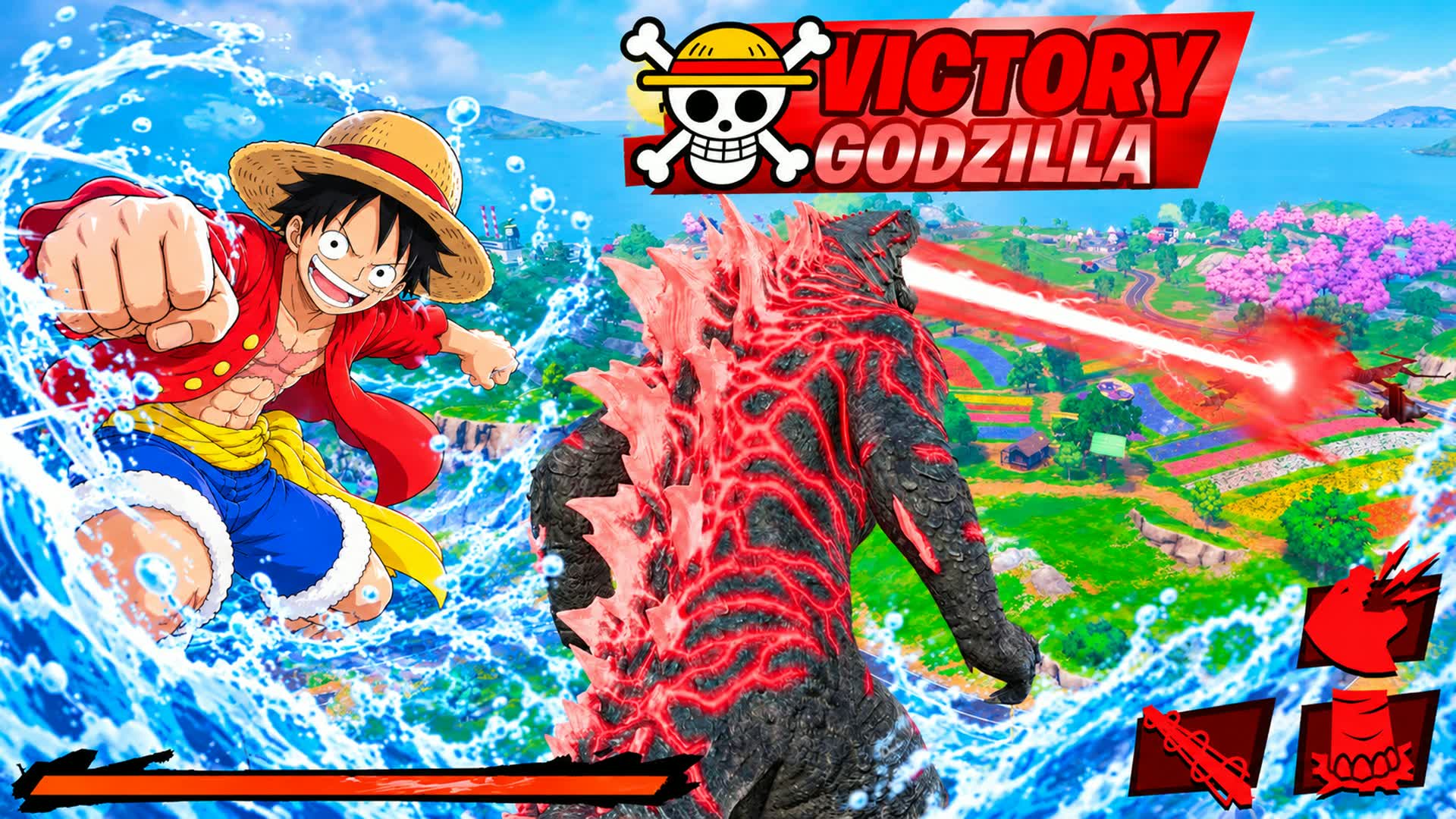 GODZILLA VS SONIC BOSS FIGHT EVENT