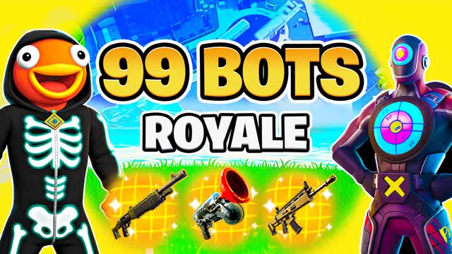 NUKETOWN 99 BOTS ROYALE روبوتًا 🏆
