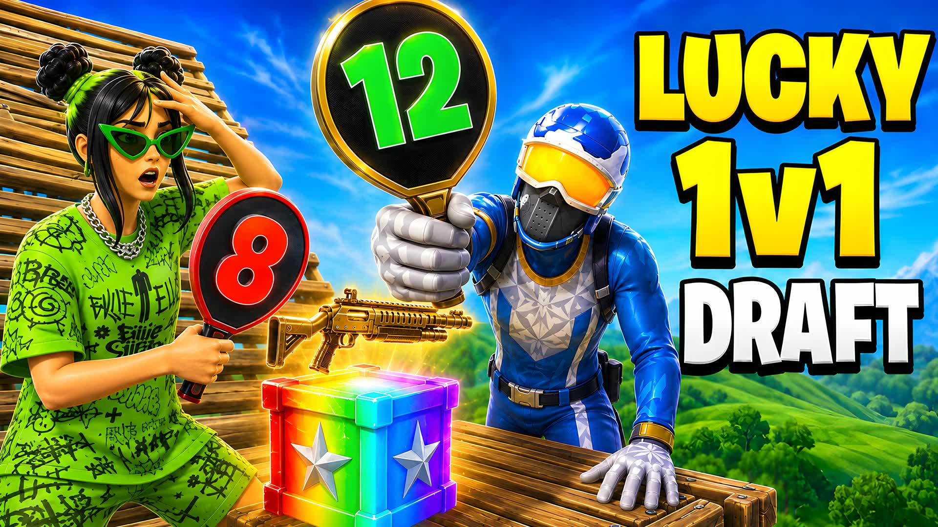 1v1 Lucky Blocks [ Draft ]🍀