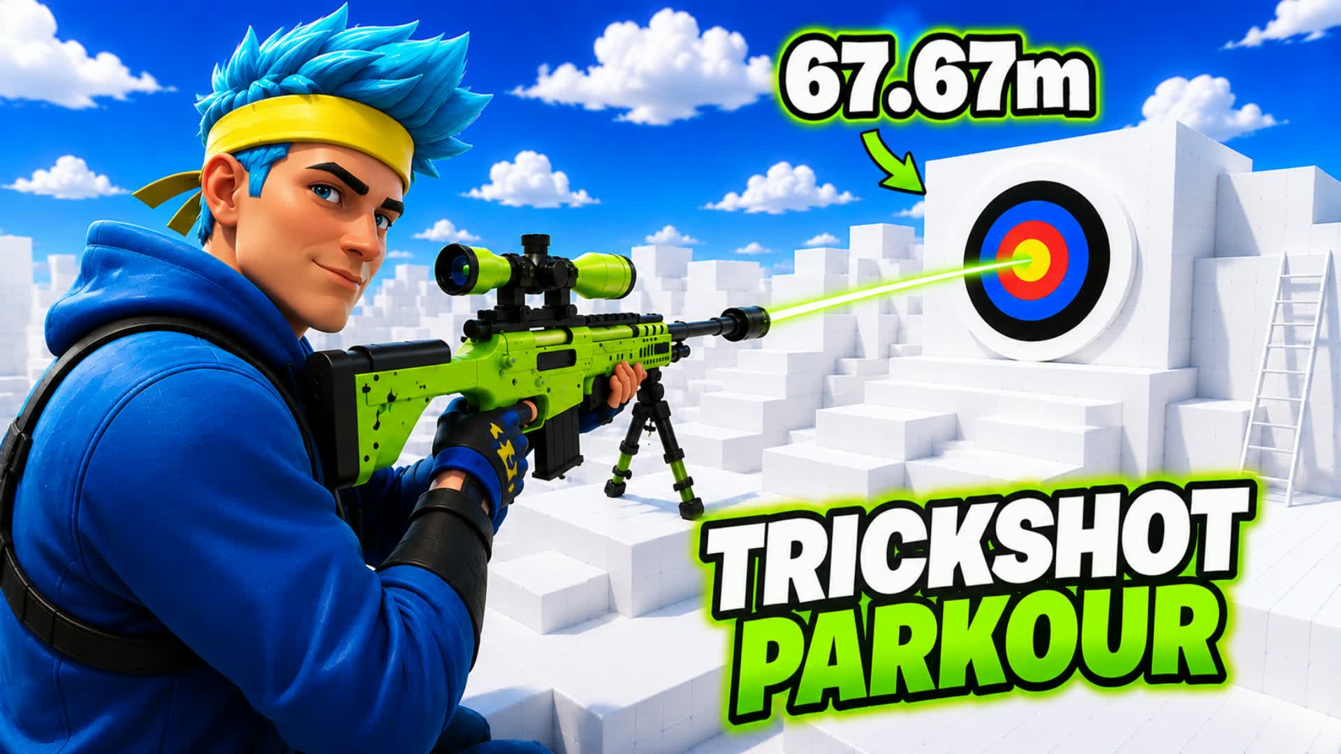 🎯⭐UNC MONEY TRICKSHOT PARKOUR 💵