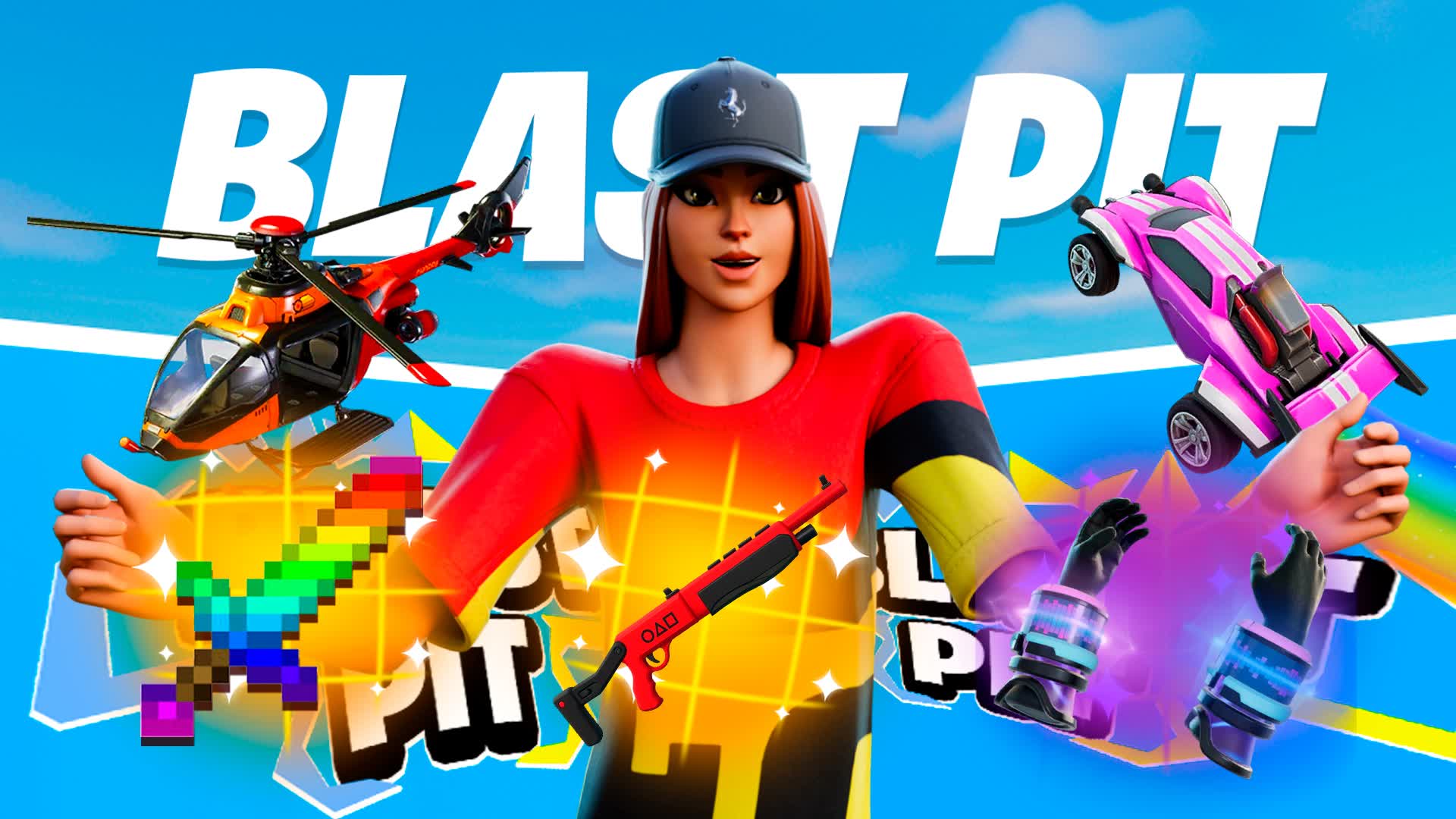 BLAST PIT 💥 ALL GUNS 🔫 FREE FOR ALL 🎯