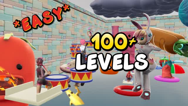 🍄SUMMER DEFAULT PARKOUR 100+🍄
