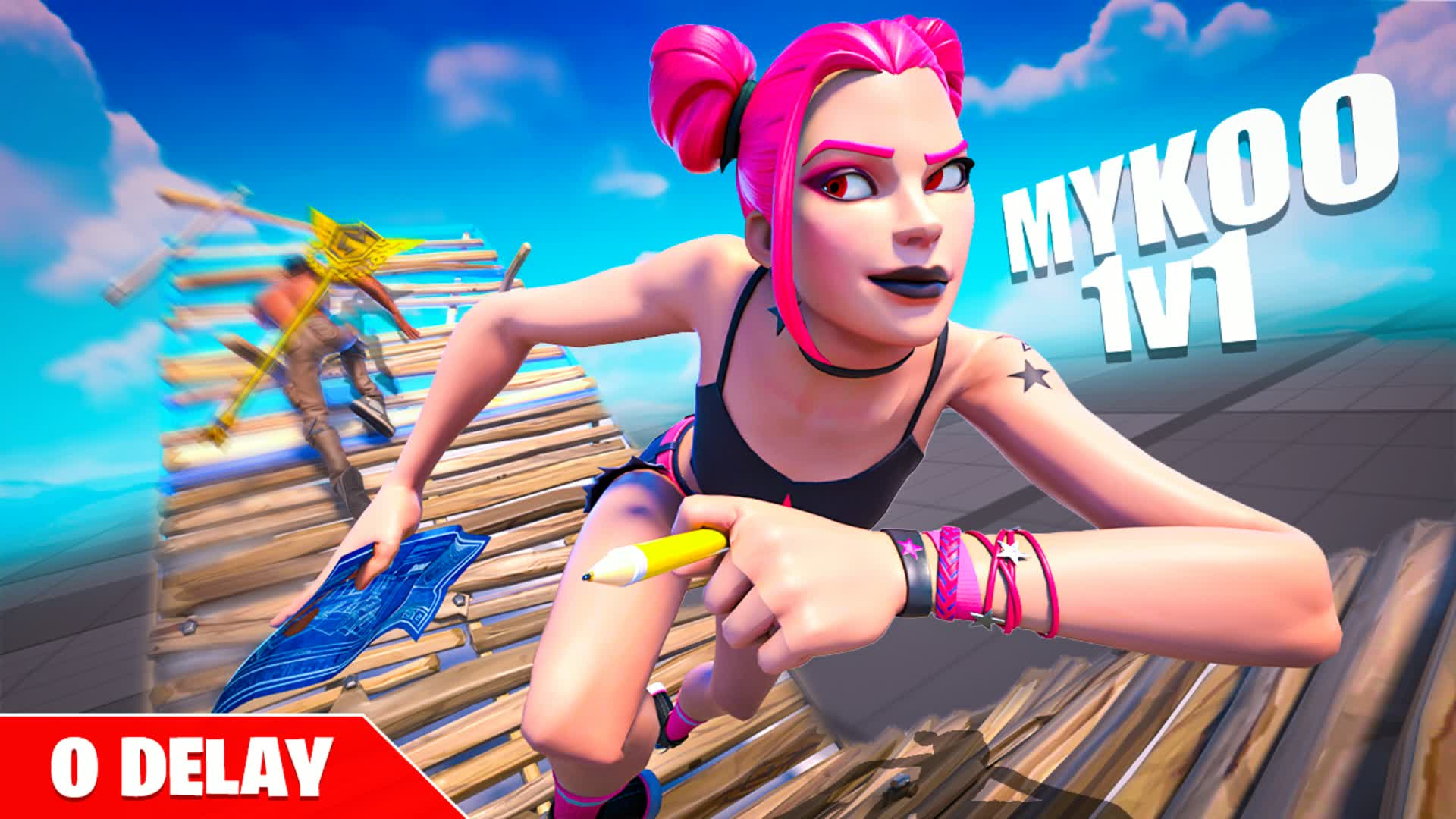 MYKOO 1V1 BUILD FIGHT (200 PUMPS)