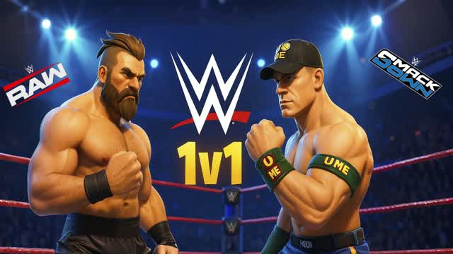 WWE 1v1 🏆🥊 CHAMPION FIGHT 1 vs 1