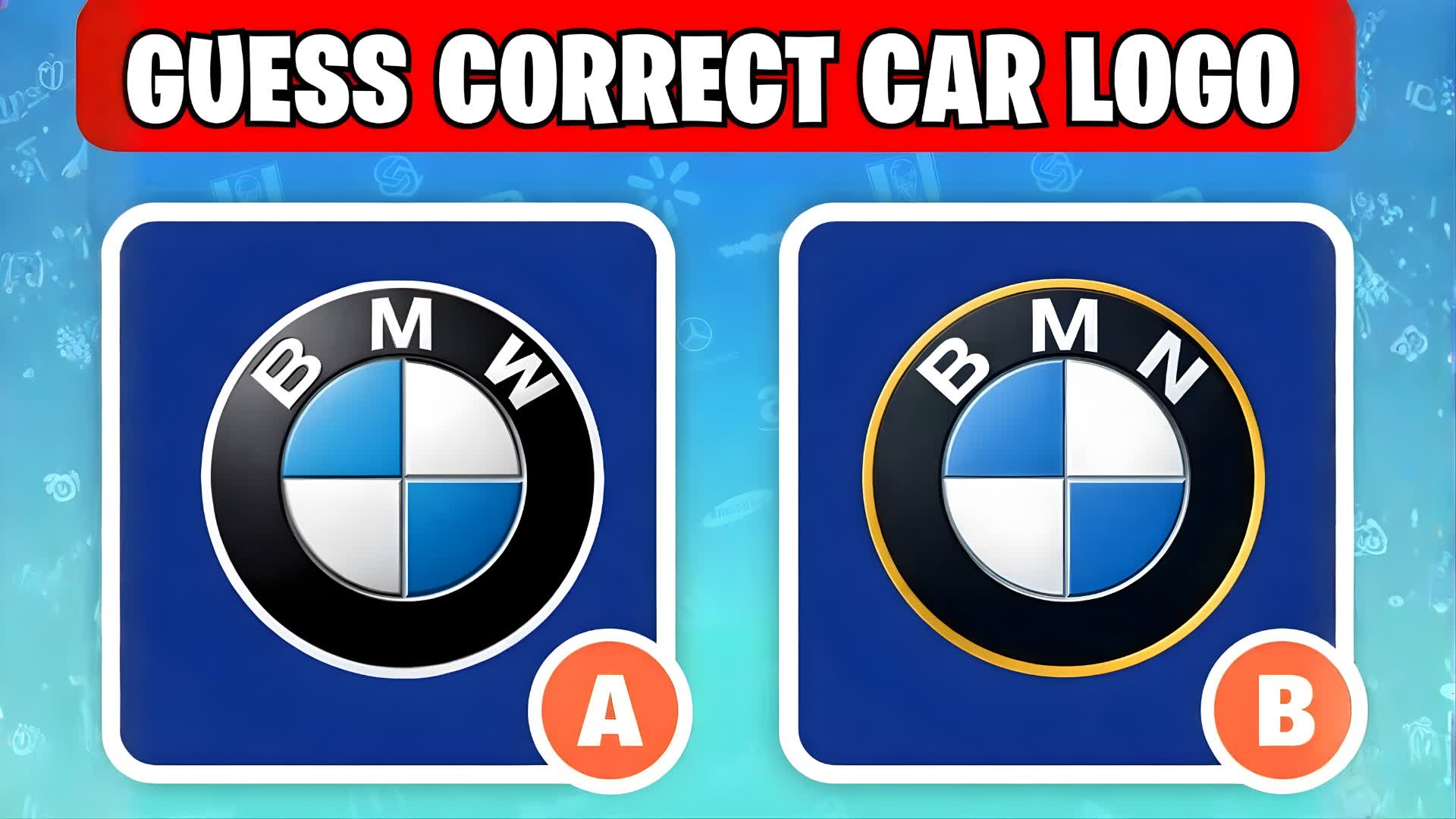 NEW GUESS THE CAR LOGO