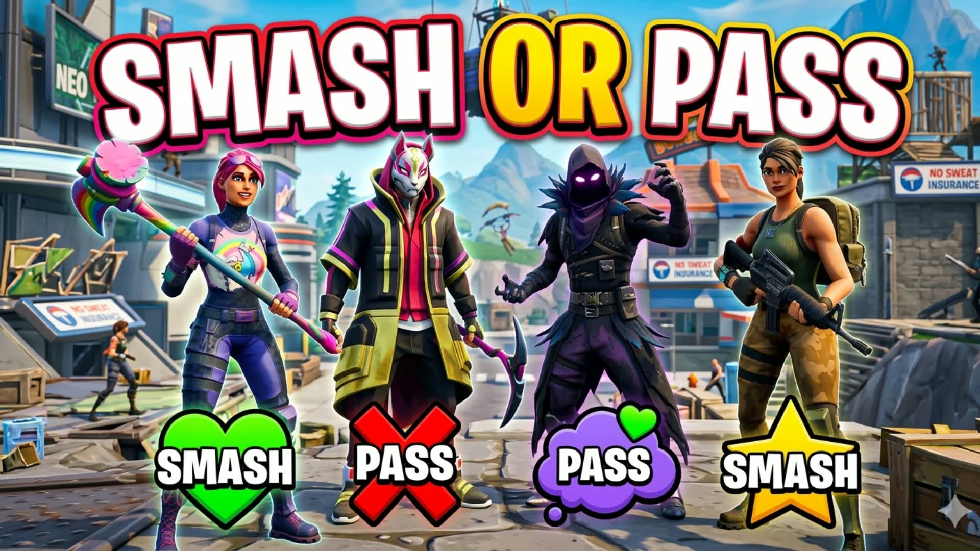 スマッシュかパスか