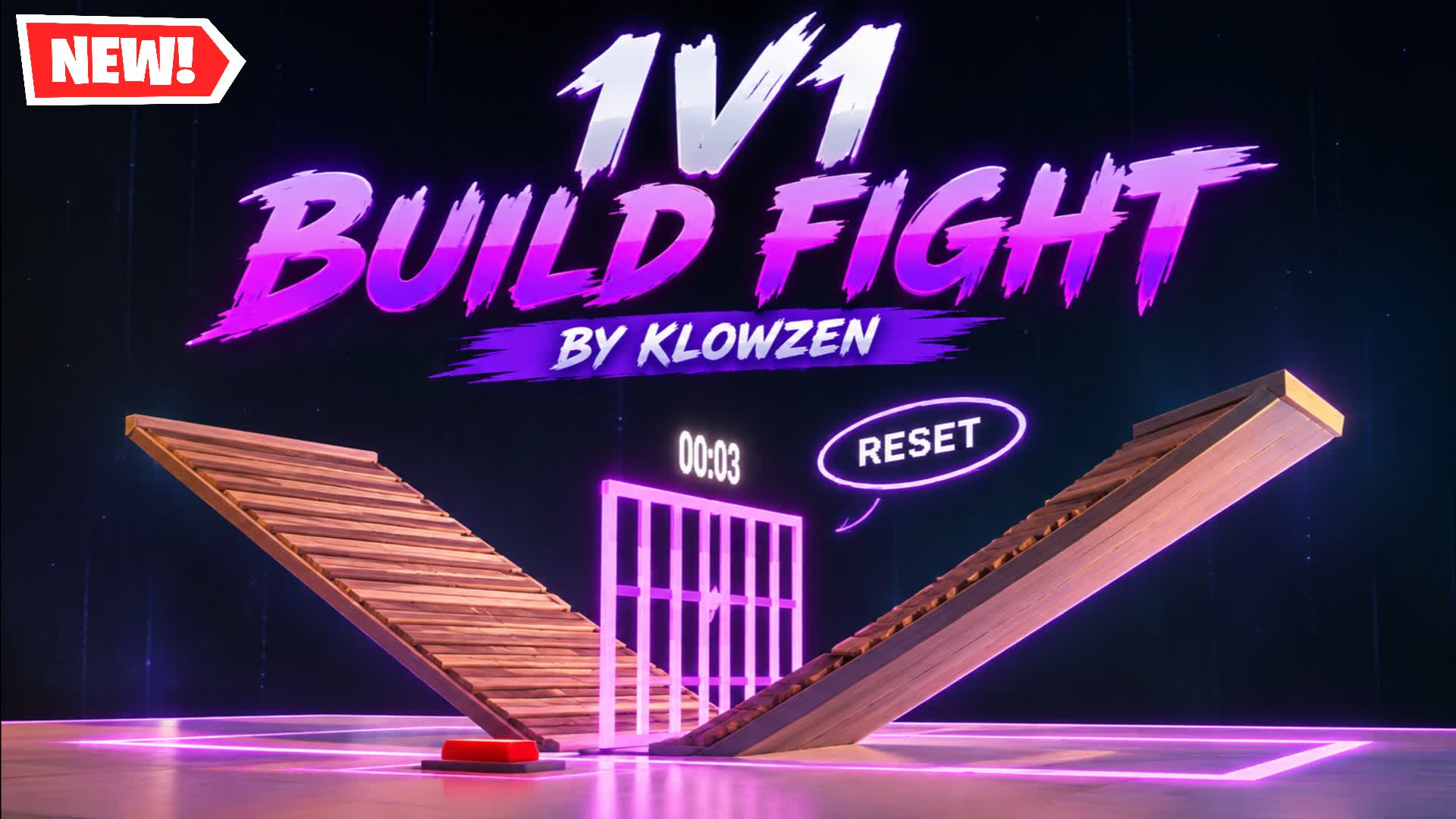 1V1 BUILD FIGHT BY KLOWZEN — Fortnite island 9871-7738-3293 by 1L KLOWZEN亗