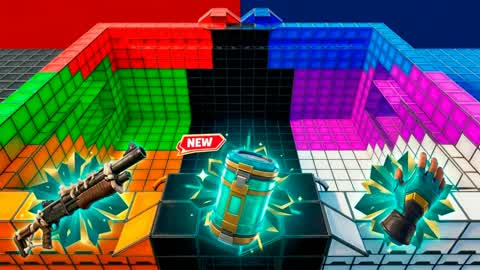 SUPER MEGA RED VS BLUE VS GREEN...