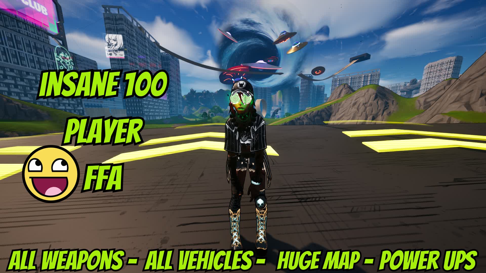 🤪insane 100 player FFA💪