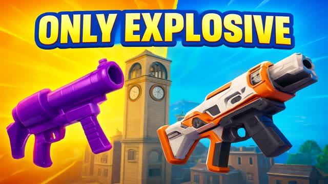 💥ONLY EXPLOSIVES! Gun Game💣