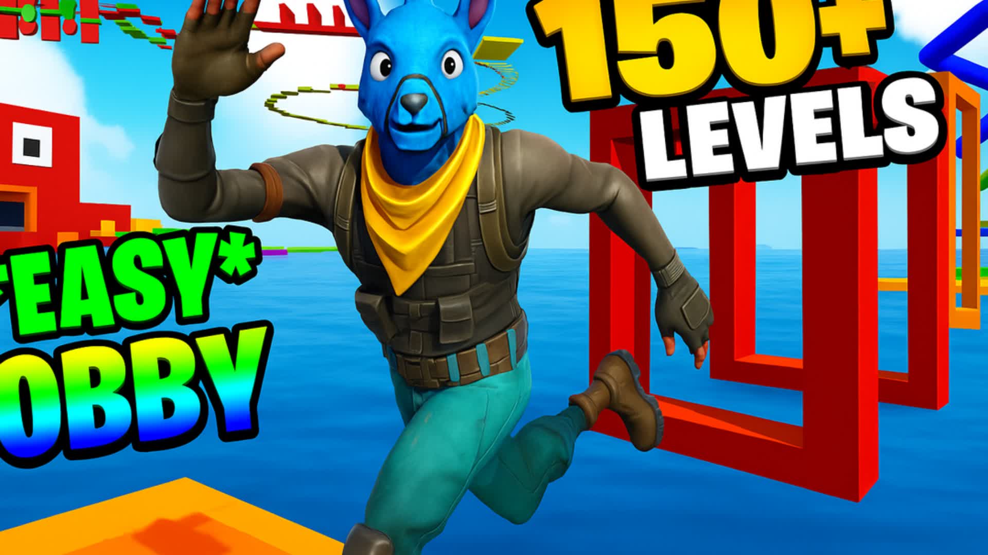 easy 150 levels obby parkour