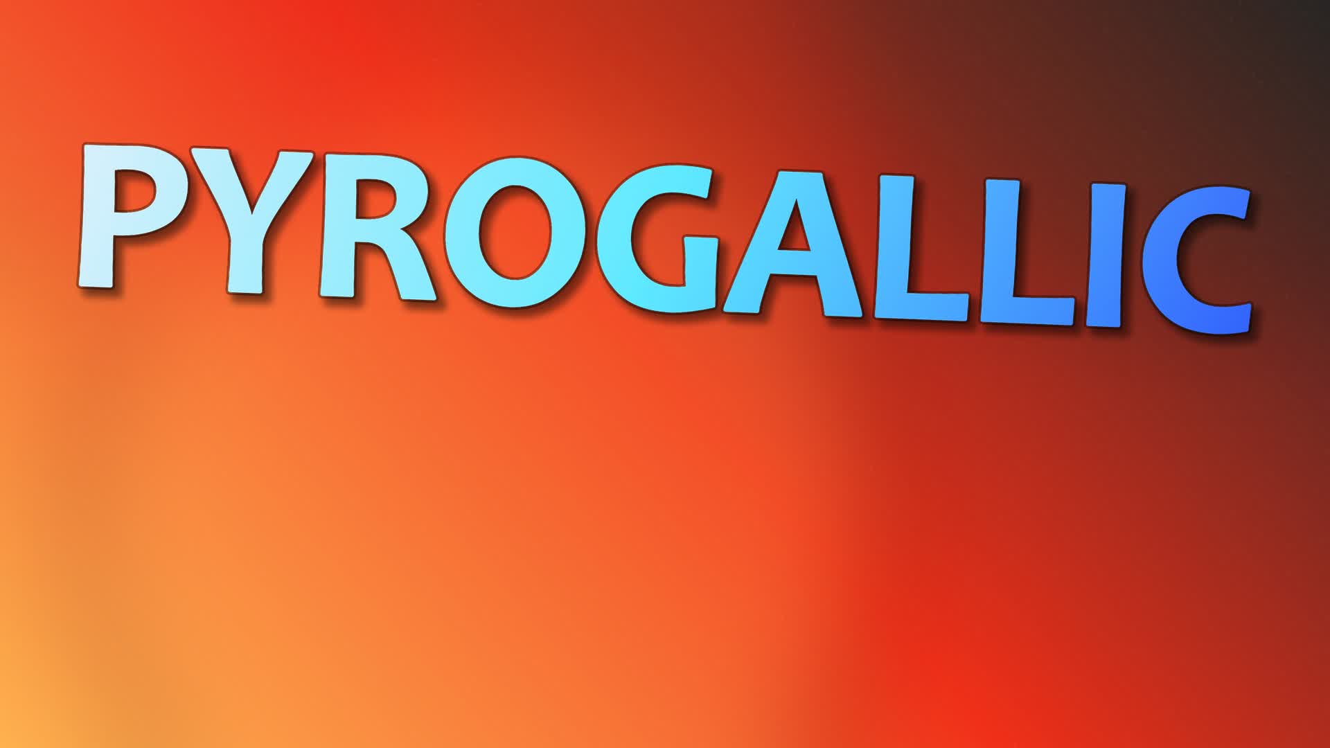 PYROGALLIC