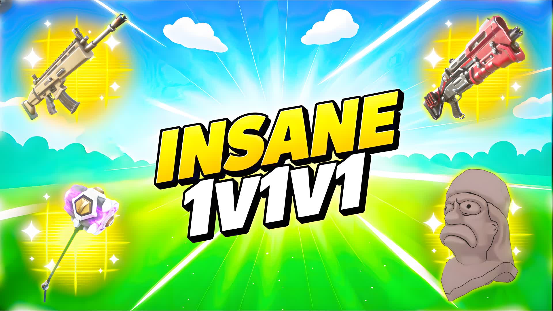 LATE GAME 1V1V1 REALISTICS - FFA🔫